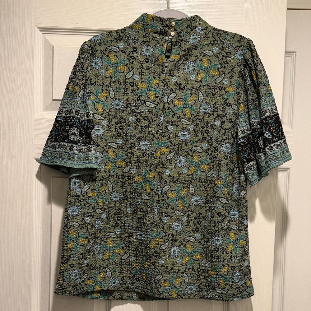 Loft Men's Multicolor Patterned Shirt - image 5